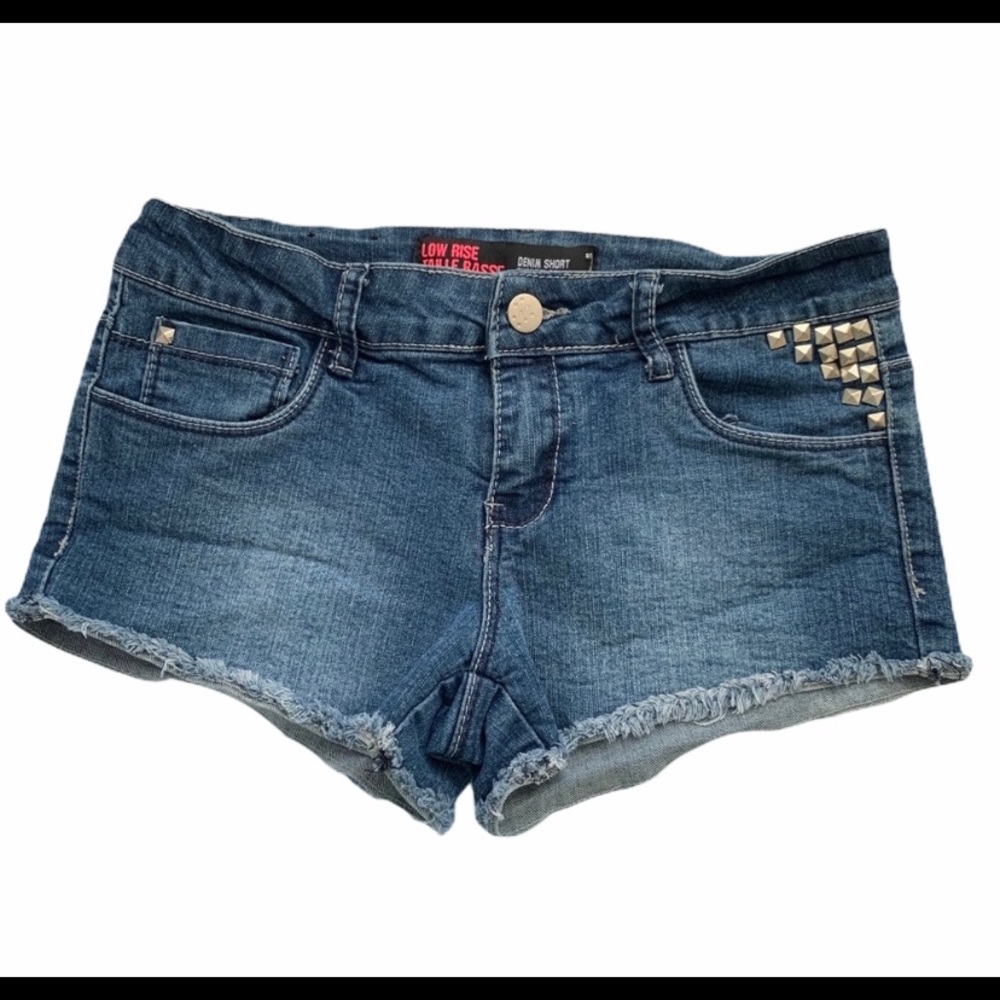 Low Rise Denim Shorts Youth Size 7